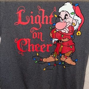 NWOT Men’s Disney Grumpy Christmas Short Sleeve